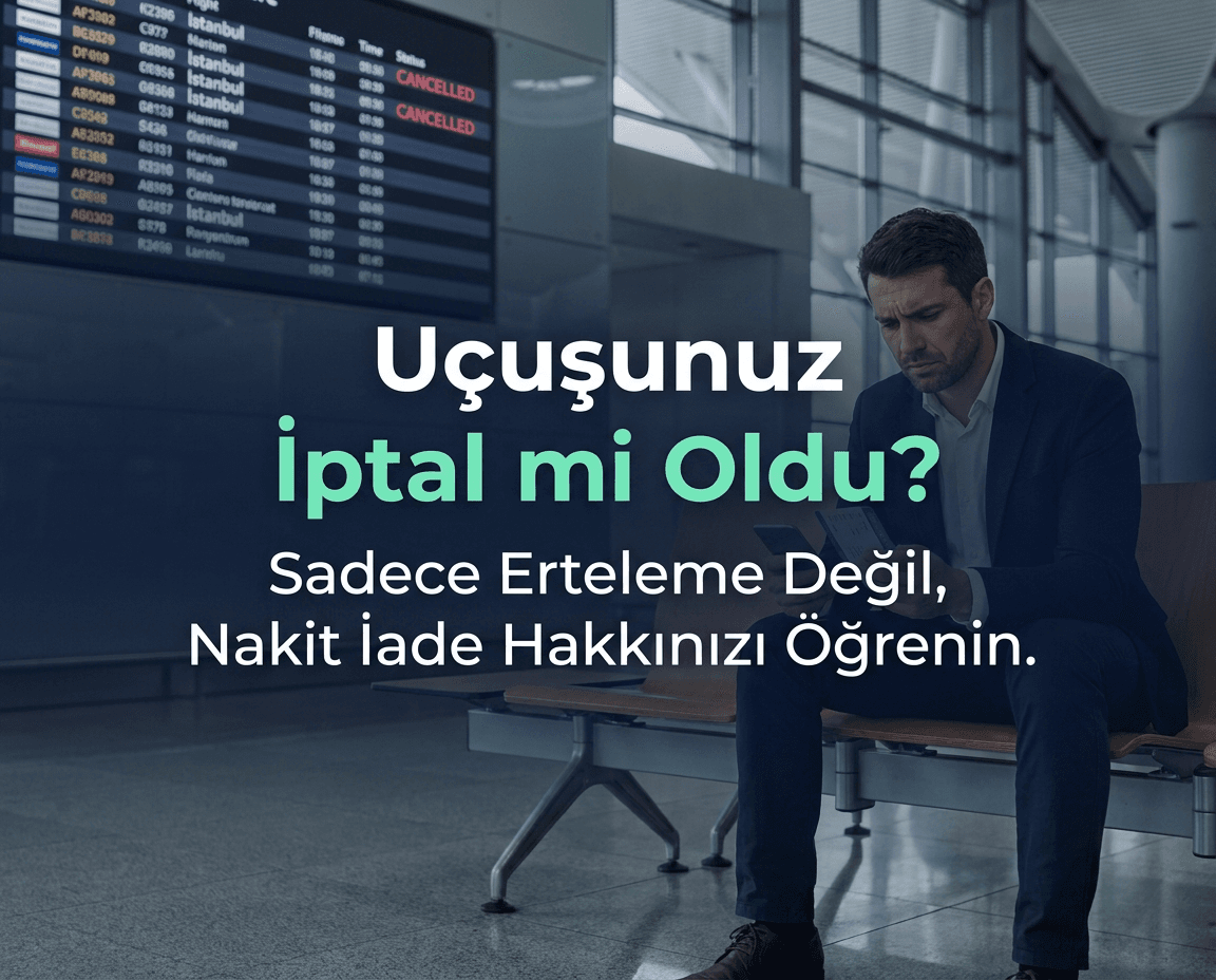 Uçuşum İptal Oldu, Param Hâlâ Elimde Değil: Havayoluna Karşı Haklarınız