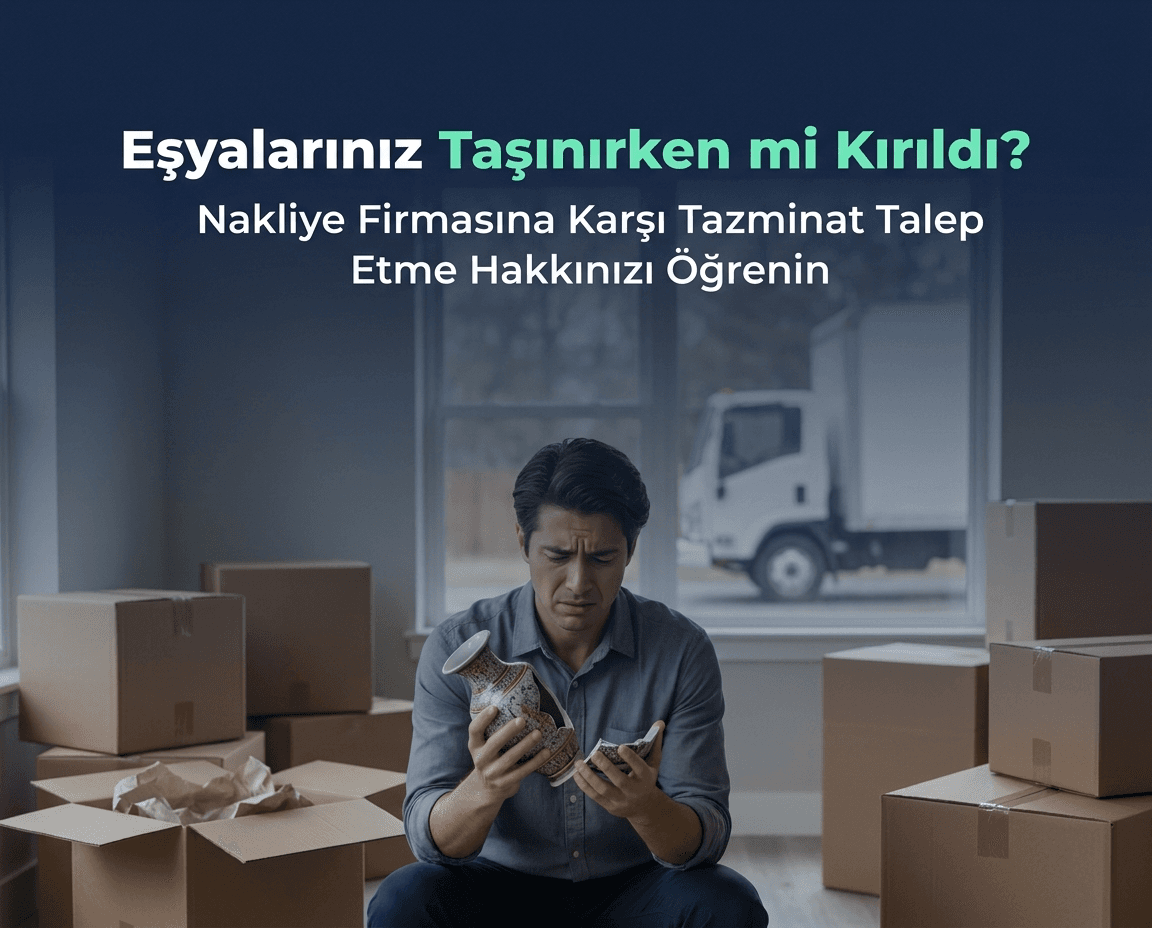 Eşyalarım Taşınırken Kırıldı: Nakliye Firmasına Karşı Haklarınız