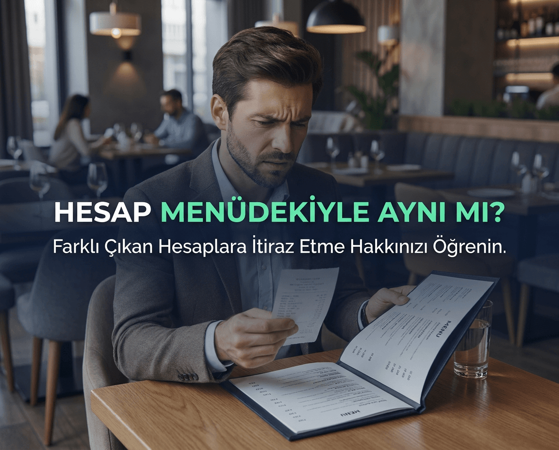 Menüde Yazan Fiyat Değildi: Restorana Karşı Haklarınız