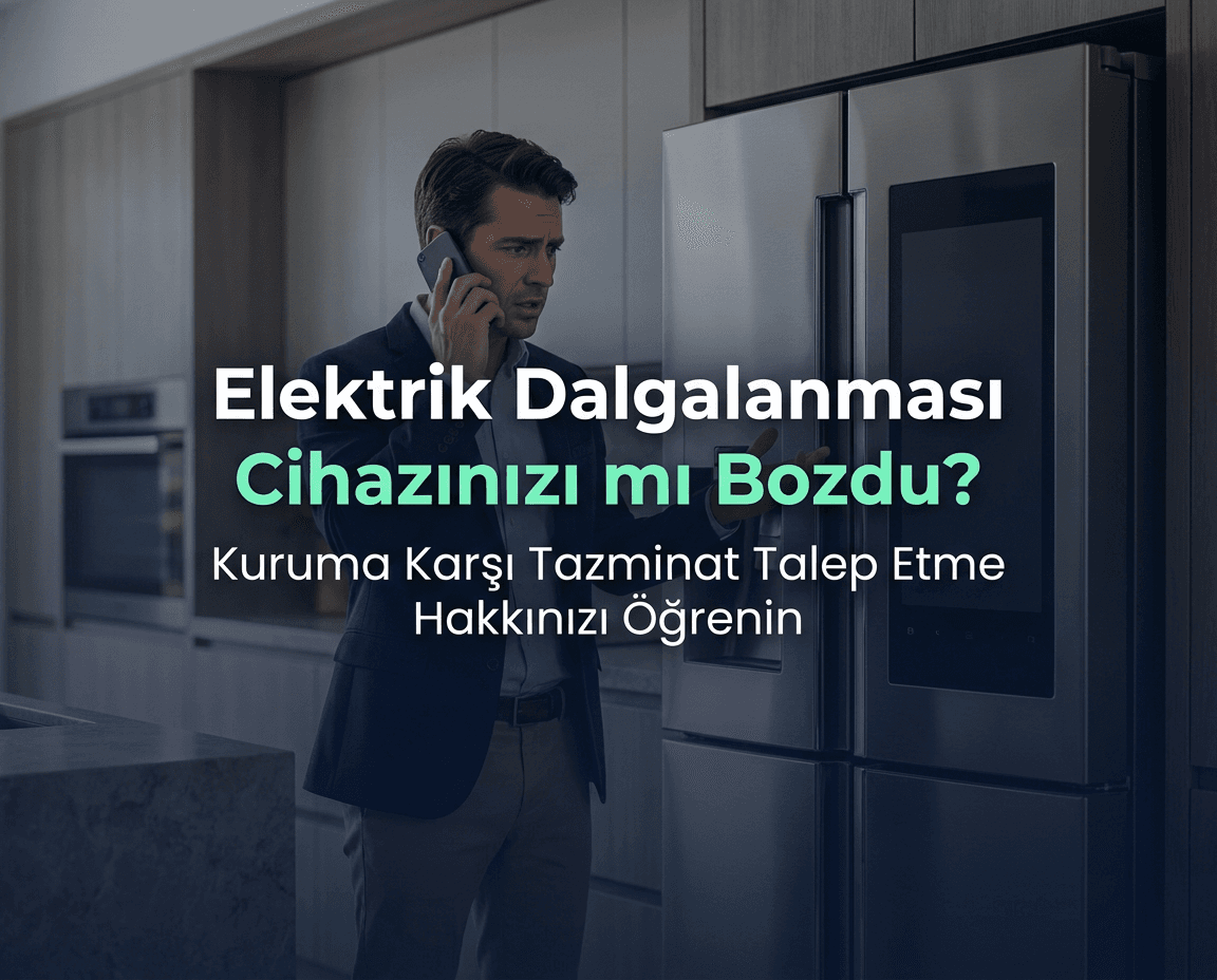 Ani Elektrik Dalgalanması Buzdolabımı Bozdu: Kuruma Karşı Haklarınız