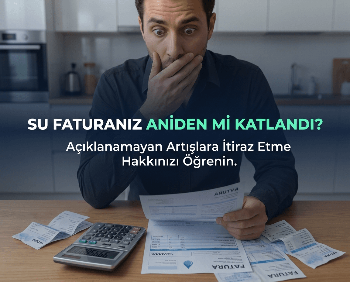 Su Faturam Aniden Katlandı: Kuruma Karşı Haklarınız
