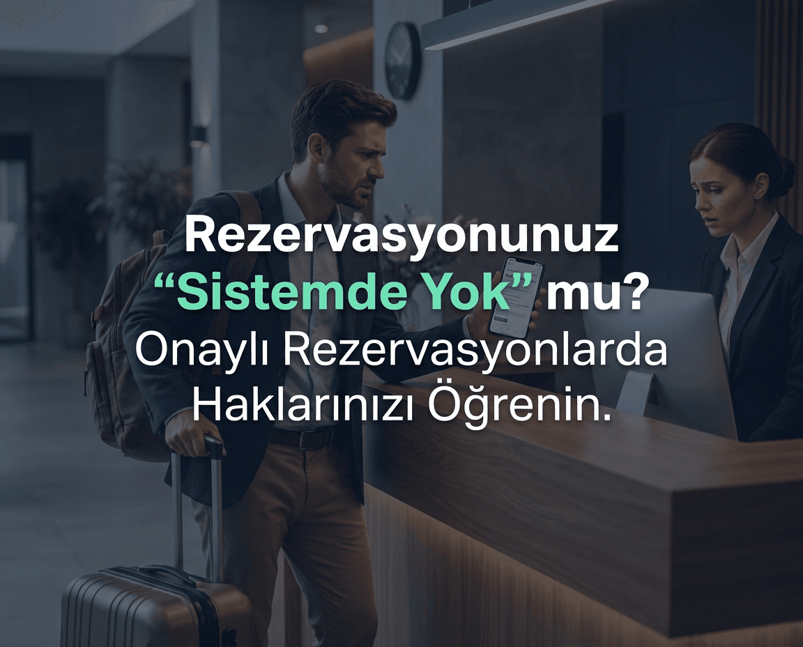 Rezervasyonum "Sistemde Yok" Çıktı: Otele Karşı Haklarınız