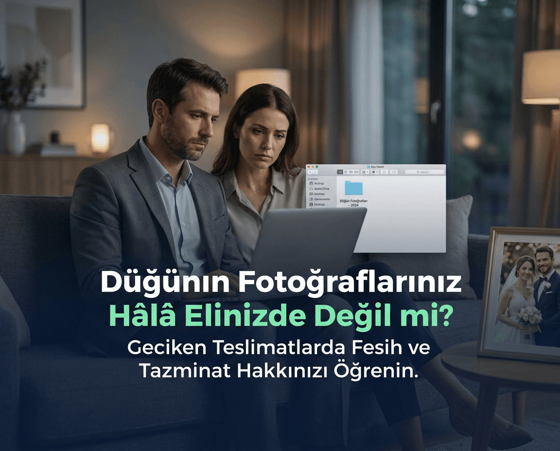 Düğün Fotoğraflarım Aylardır Teslim Edilmedi: Fotoğrafçıya Karşı Haklarınız
