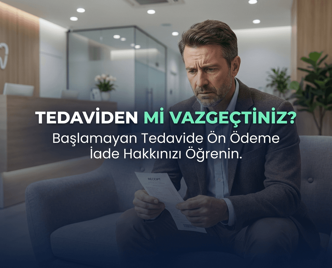 Diş Tedavisinden Vazgeçtim, Ön Ödemem Yanıyor mu? Kliniğe Karşı Haklarınız
