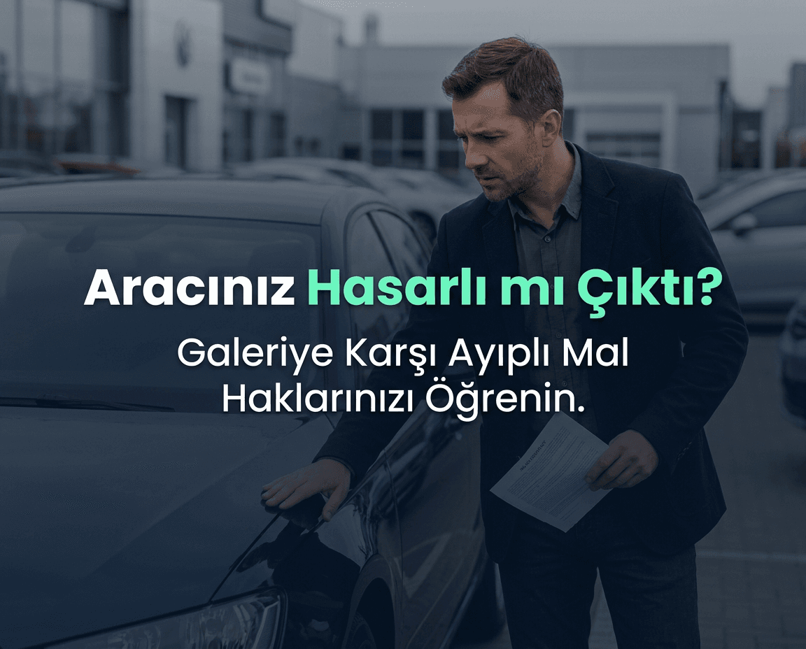 Galeriden Aldığım Araç Hasarlı Çıktı: Galeriye Karşı Haklarınız