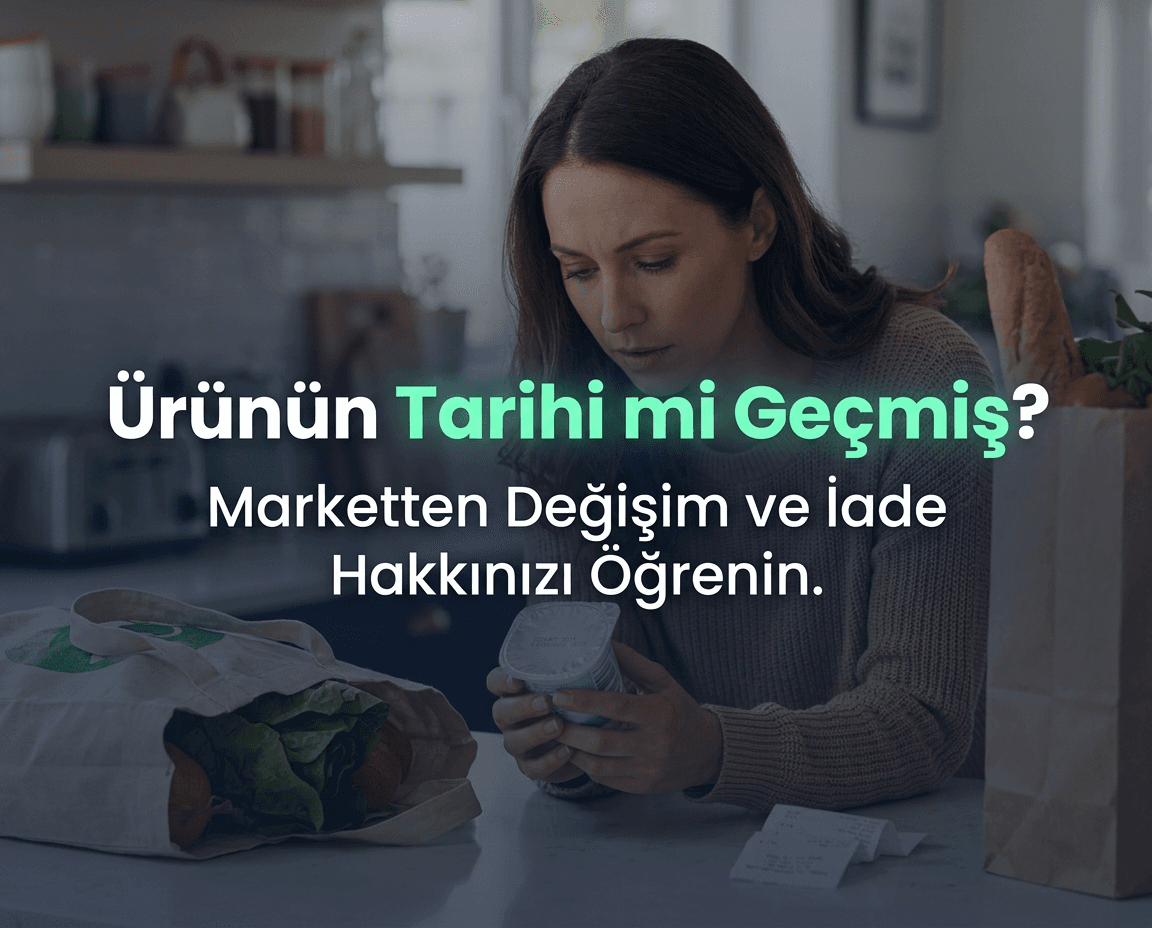Marketten Aldığım Ürünün Son Kullanma Tarihi Geçmiş Çıktı: Haklarınız