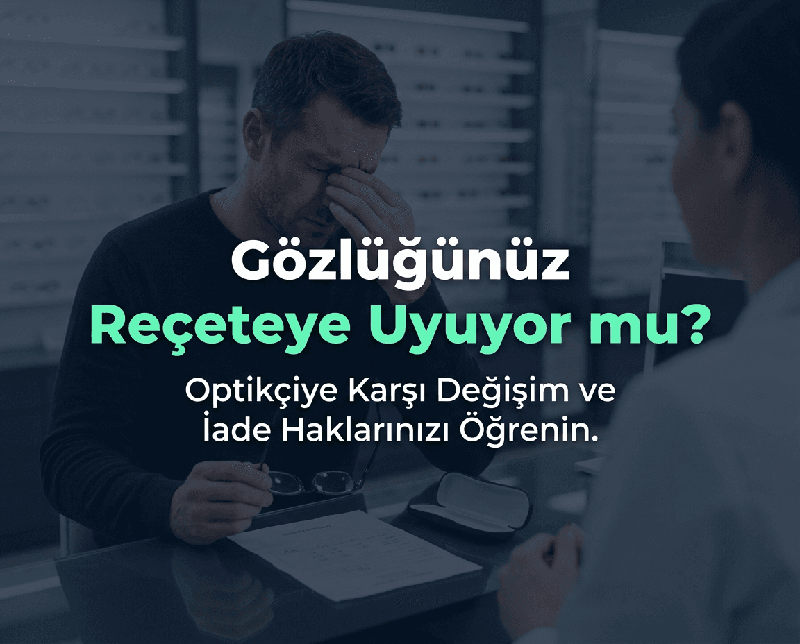 Yeni Gözlüğümle Baş Ağrım Başladı: Optikçiye Karşı Haklarınız